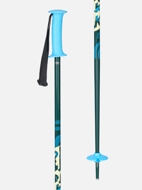 K2 Decoy Youth Ski Poles 2026 Green 40in