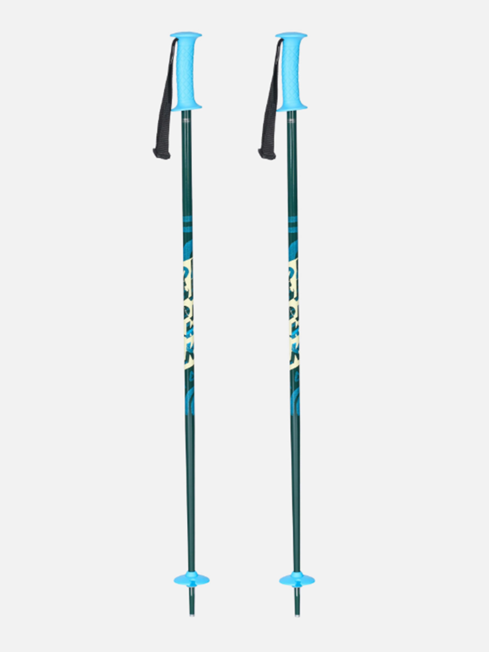 K2 Decoy Youth Ski Poles 2026 Green 40in