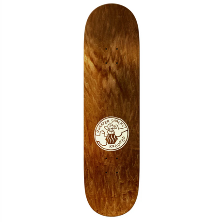 Krooked Snack Get High Skateboard Deck Green 8.25