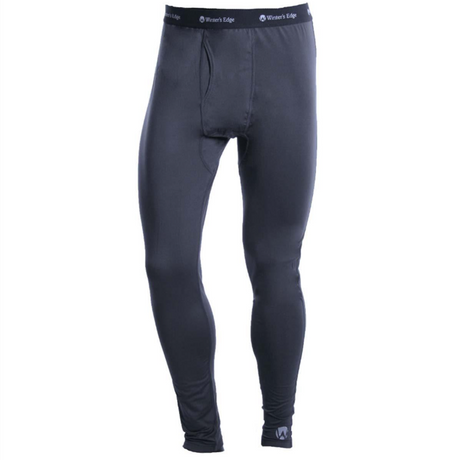 WintersEdge Light Weight Base Layer Pant Mens Charcoal S