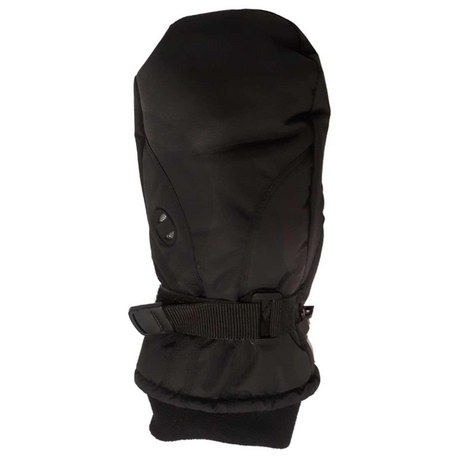 WintersEdge Polar Bear Snow Mitts Youth Black XS