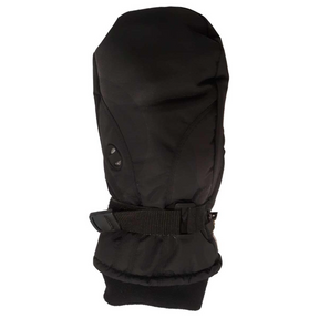 WintersEdge Polar Bear Snow Mitts Youth Black