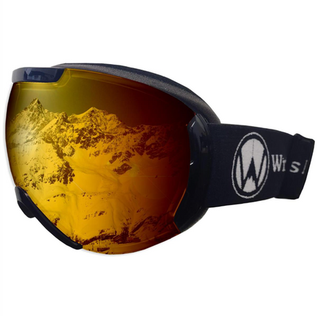 WintersEdge Goggle OTG Black Black Amber Lens