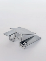 GrindRight Fingerboard Broken Table Kicker Raw Silver 5inch