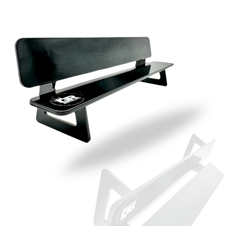GrindRight Fingerboard Park Bench Black 10inch
