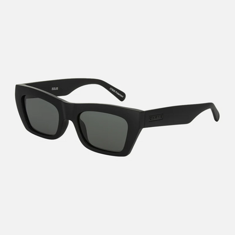Carve Solis Polarized Injected Sunglasses Black Grey