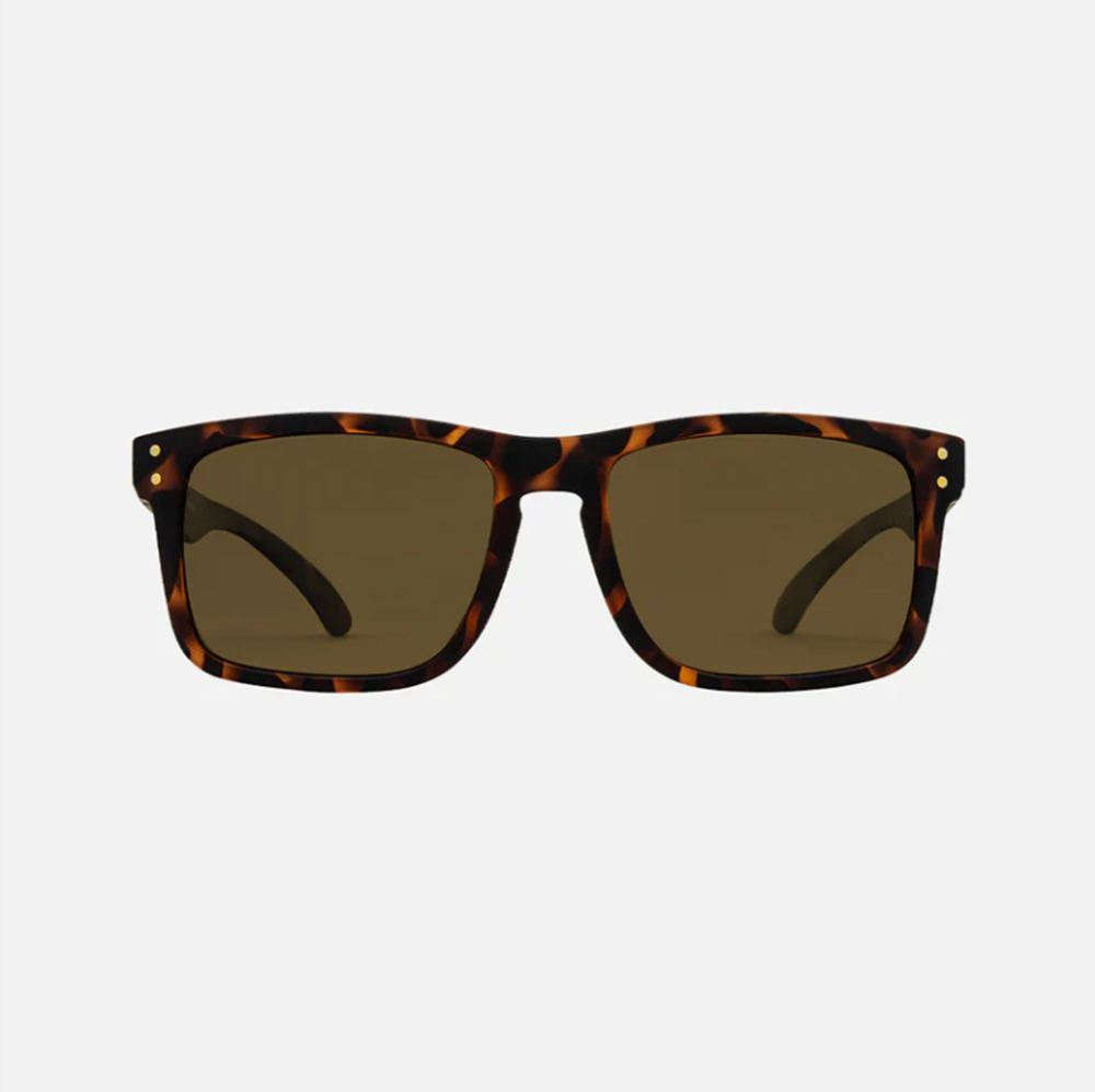 Carve Goblin Polarized  Injected Sunglasses Brown Tort Brown Lens
