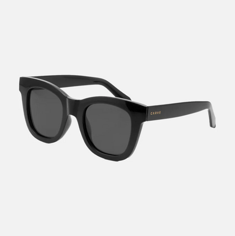 Carve Elba Polarized Sunglasses Gloss Black Grey