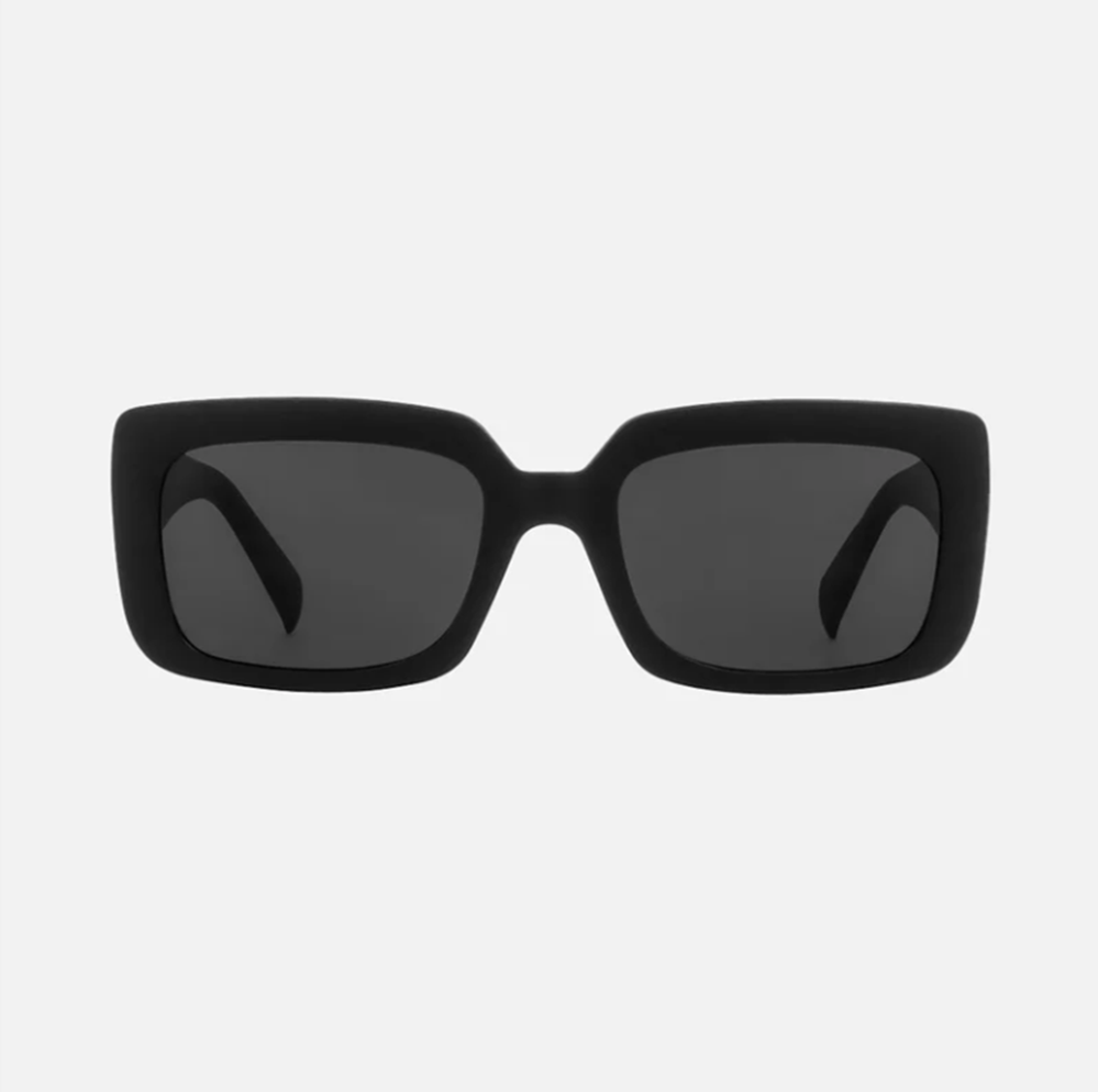 Carve Laguna Polarized Sunglasses Matt Black Grey