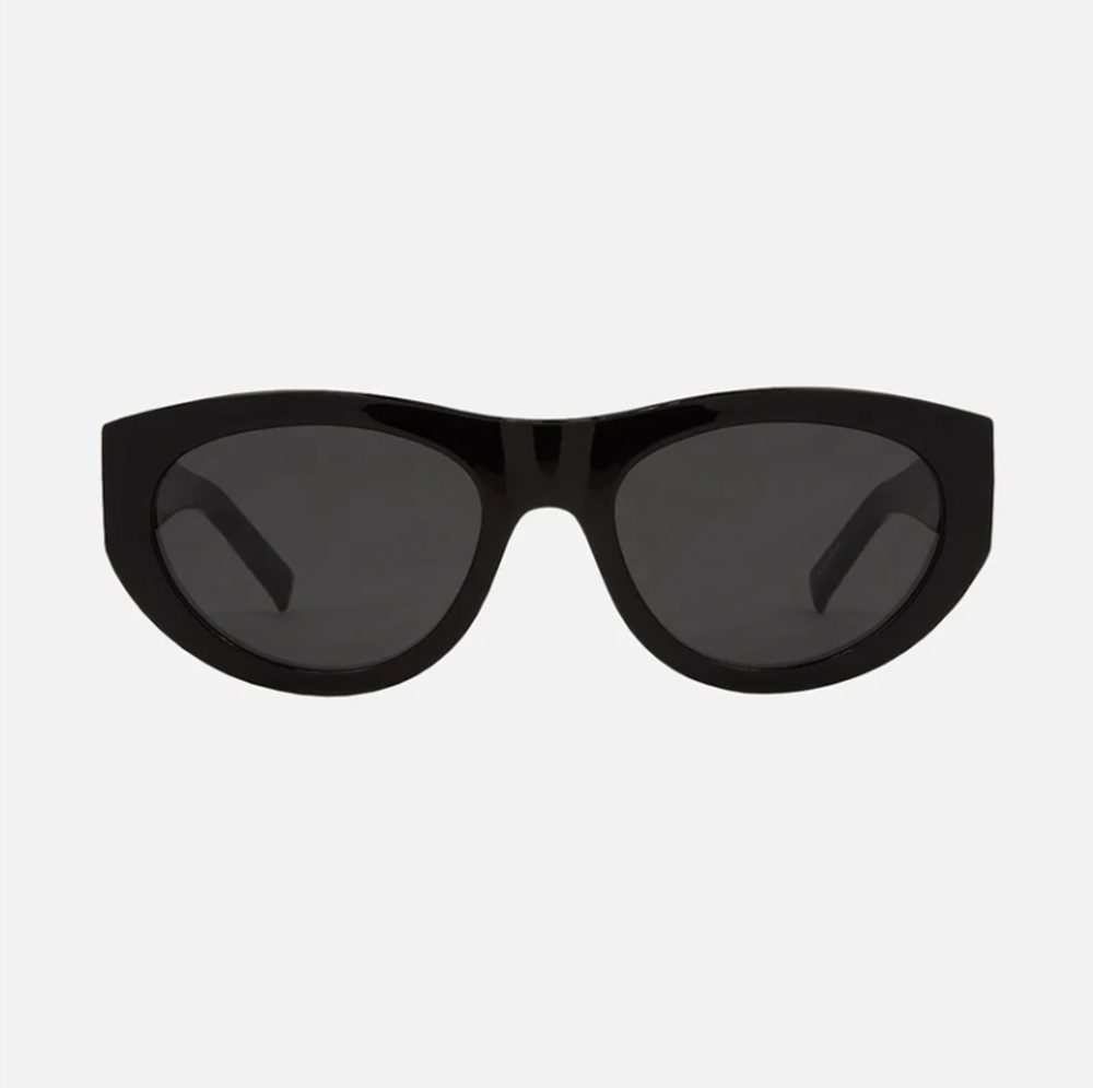 Carve Montana Polarized Injected Sunglasses Gloss Black Grey