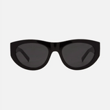 Carve Montana Polarized Injected Sunglasses Gloss Black Grey
