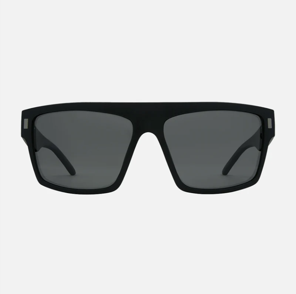 Carve Wavey XL Polarized Sunglasses Matt Black Grey