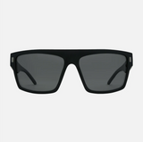 Carve Wavey XL Polarized Sunglasses Matt Black Grey