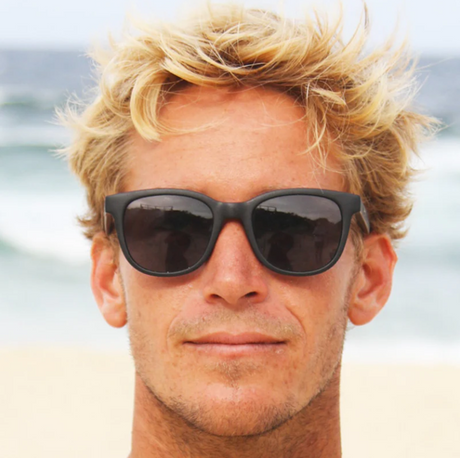 Carve Homeland Polarized Sunglasses Matt Black Grey