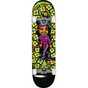 Krooked Sweatpants DLX Skateboard Complete Black Green 8.38