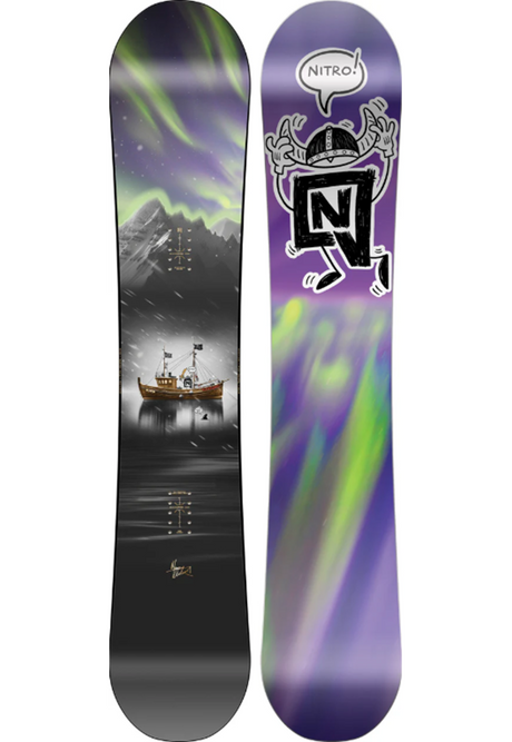 Nitro Team Pro Markus Kleveland Snowboard 26 Purple 152