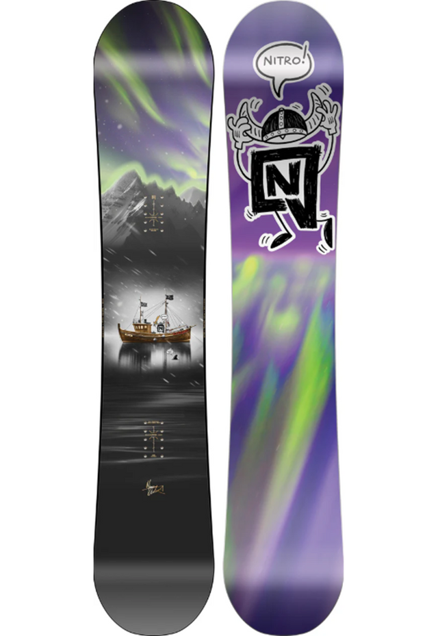 Nitro Team Pro Markus Kleveland Snowboard 26 Purple 152