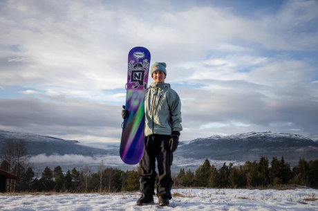 Nitro Team Pro Markus Kleveland Snowboard 26 Purple 152