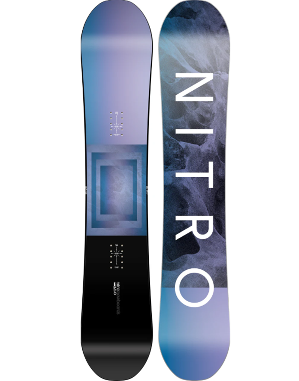 Nitro Arial Snowboard 26 Black Purple 138