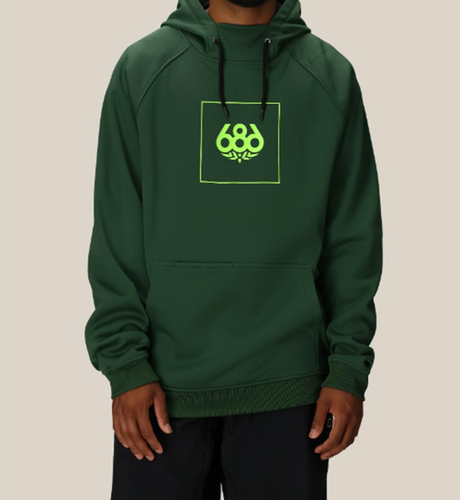 686 Bonded Fleece Hoody Mens Moss Green M