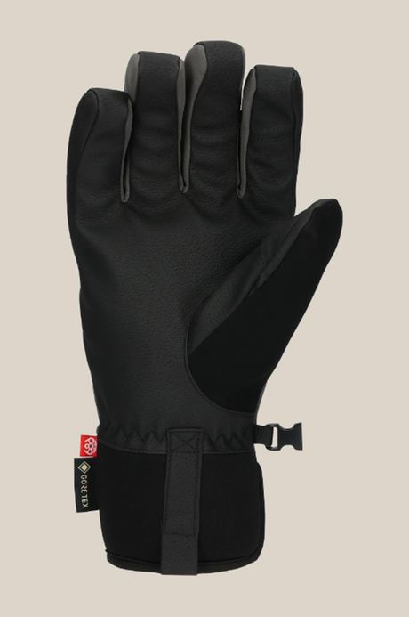 686 Linear UnderCuff Gloves GoreTex Mens Charcoal XL