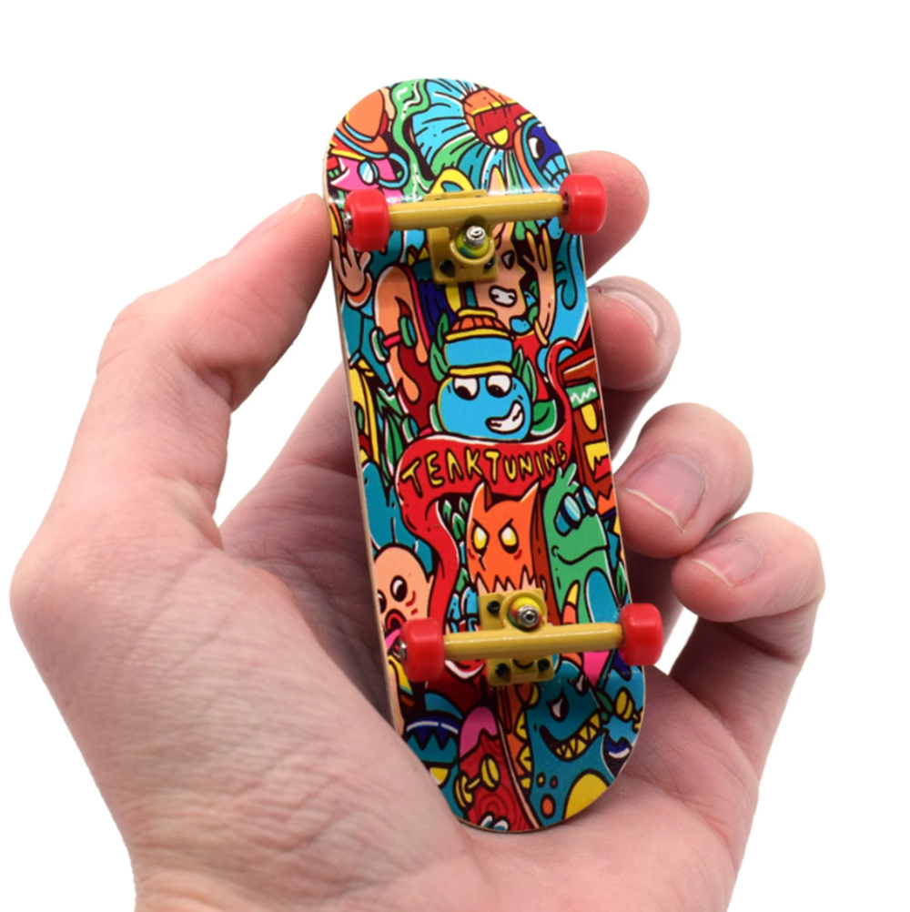 Teak Prolific Gen2 Bubble Monster Fingerboard Complete Blue 32mm