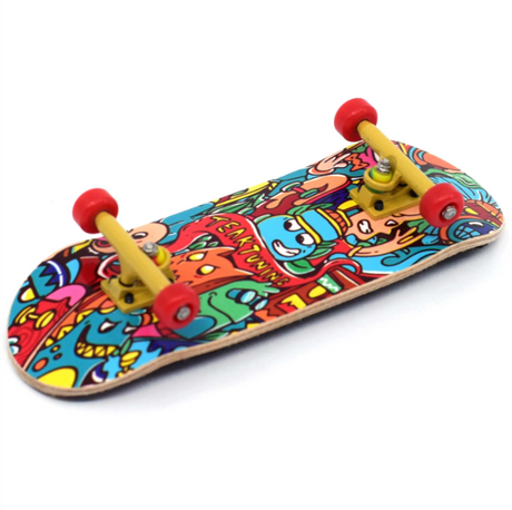 Teak Prolific Gen2 Bubble Monster Fingerboard Complete Blue 32mm