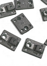 Social Team Pro Fingerboard Trucks Raw Raw 36mm