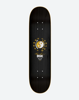DGK Bruce Lee Dragon Lenticular Skateboard Deck Orange Black 8.25