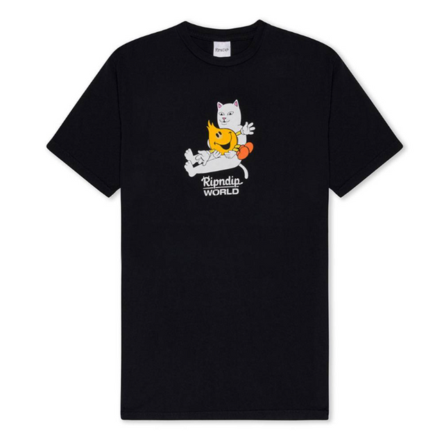 RIPNDIP Nerm Heart Flameboy Black Small