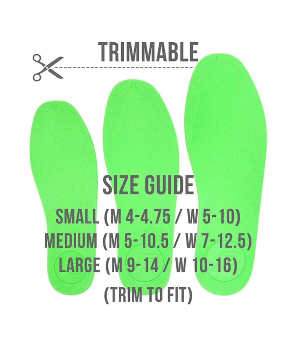 Footprint Kingfoam Skeleton Insoles Black 5/5.5