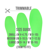 Footprint Kingfoam Skeleton Insoles Black 5/5.5