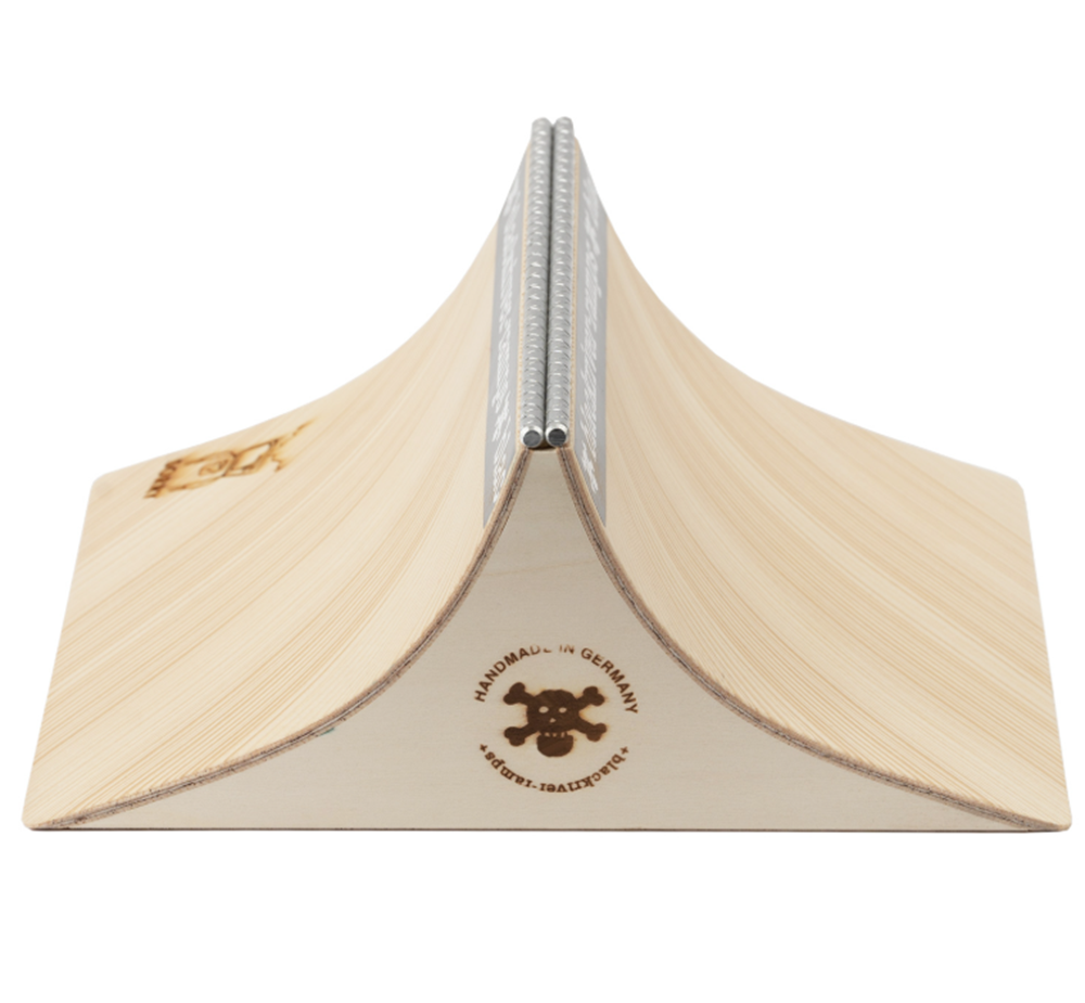 Blackriver x Sorry Diamond Coping Spine Fingerboard Ramp Natural 9 x 11