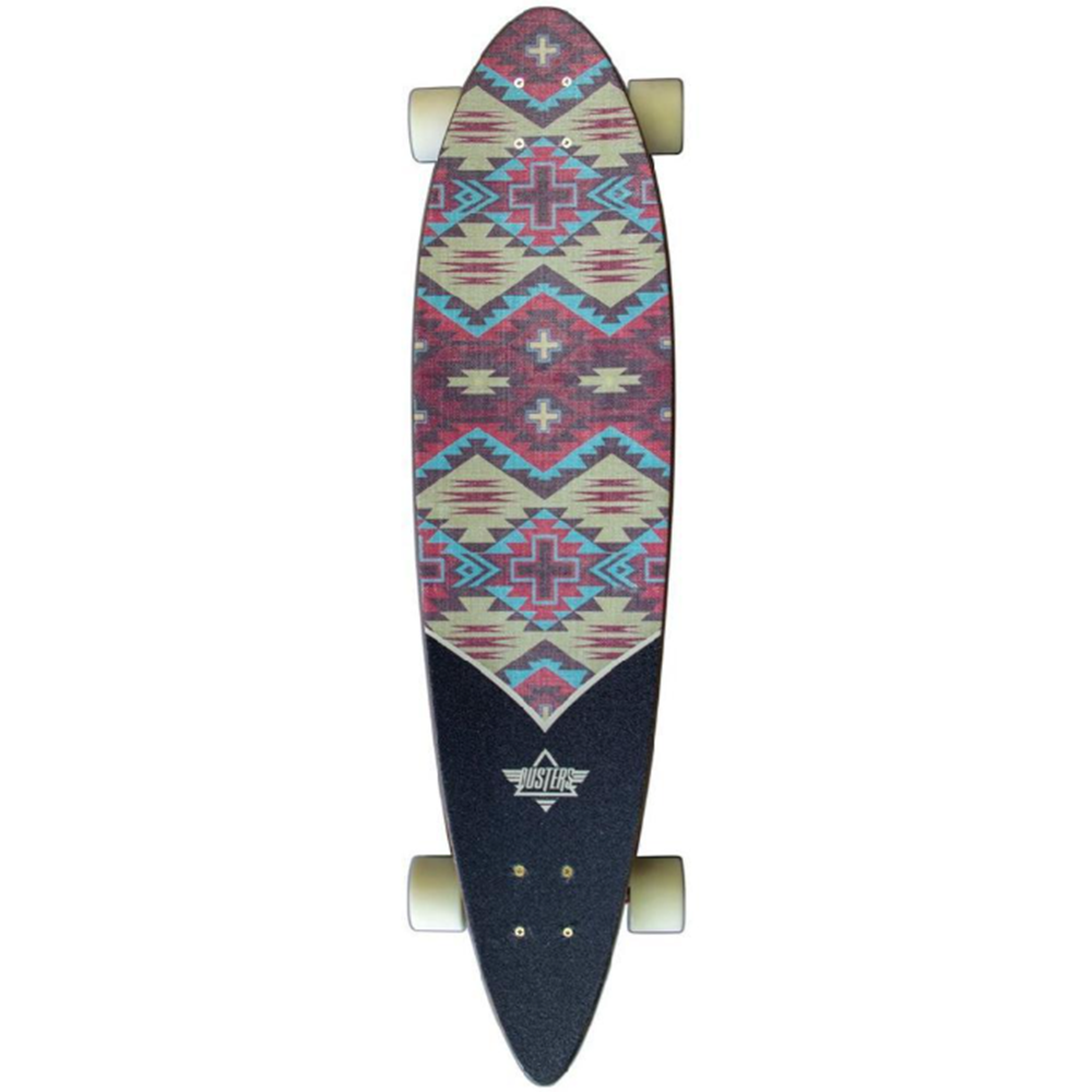 Dusters Crusin Nomad Skateboard Complete Brown Purple 8.75 x 37.5