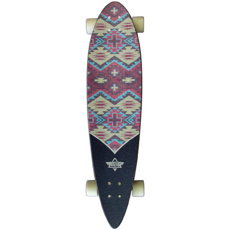 Dusters Crusin Nomad Skateboard Complete Brown Purple 8.75 x 37.5