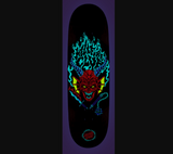 Santa Cruz Stranger Things Hellfire Skateboard Deck Black Red 9 x 32