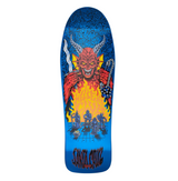 Santa Cruz ST Knox Hellfire Pit Skateboard Deck Blue 10.07 x 31.2