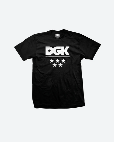 DGK All Star 3 SS Tshirt Black Small