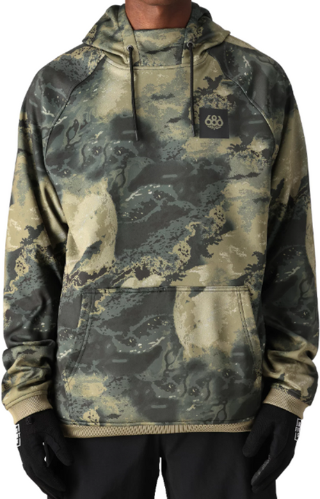 686 Bonded Fleece Hoody Mens Sage Small