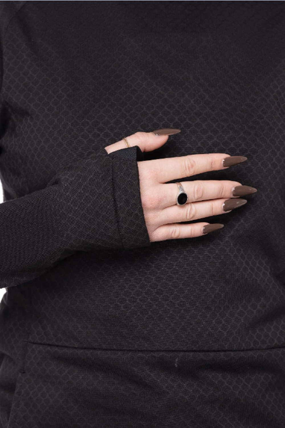 686 Mission Grid Hood Womens Black XS