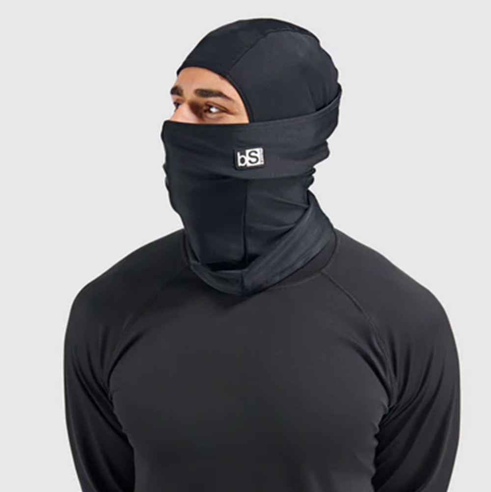 Blackstrap Hood Night Black Camo One Size
