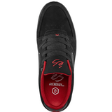 Es Accel Slim Skate Shoes Black Silver