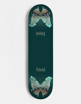 Real Ishod Mariposa Redux Skateboard Deck Green Twin 8.5 wb14.5