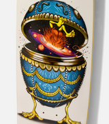Anti Hero Gerwer Grimple Fabrage Skateboard Deck White 9.0 wb14.5