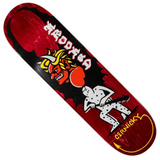 Krooked Cernicky Devil Ed Skateboard Deck Black Red 8.5 wb14.25