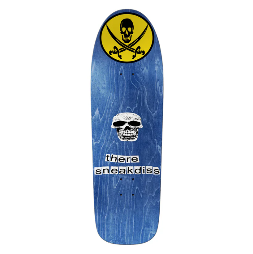 There Sneak Diss Skateboard Deck Red Black 9.75 wb14.0