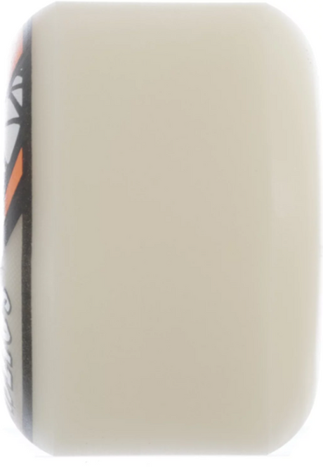 Spitfire F4 Radial Full Skateboard Wheels White Orange 58/99