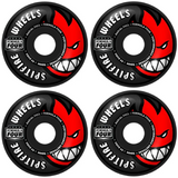 Spitfire F4 Radial Full Skateboard Wheels Black Orange 58/99