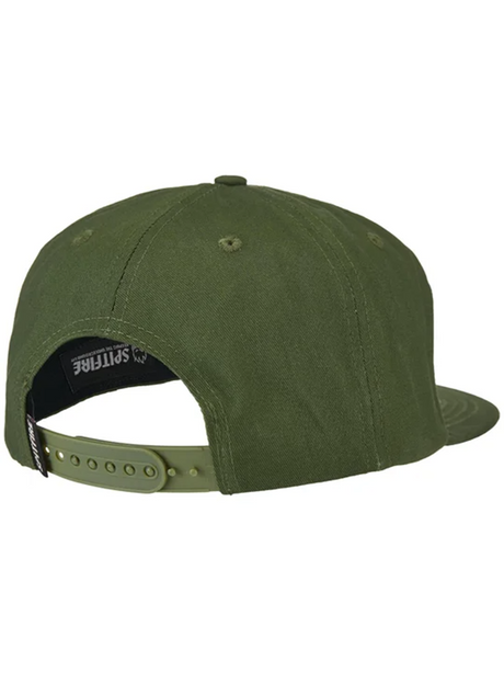 Spitfire Old E Barbed Hat Green Snapback