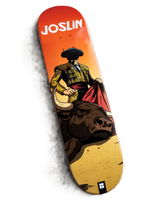 Plan B Joslin El Toro Skateboard Deck Orange 8.25 wb14.25